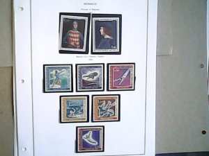 1967-68  Monaco  MNH  full page action
