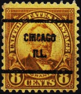 U.S.A. 1922 8c(Pre Cancel) S.G.641 Fine Used