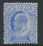 Straits Settlements Edward VII SG 158 Mint Hinged