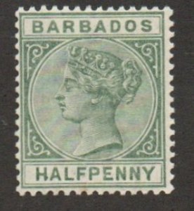 Barbados 60 Mint hinged