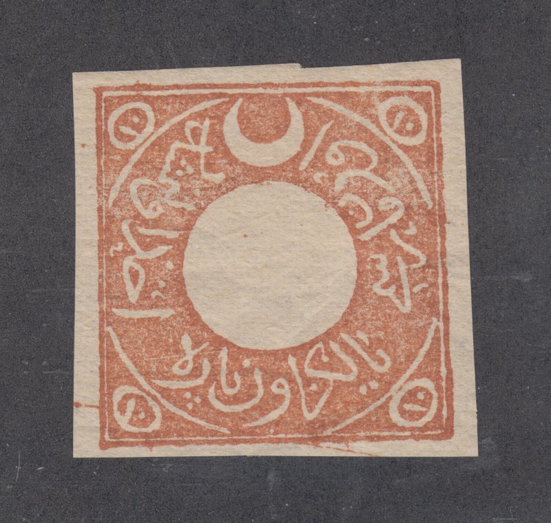 Turkey, Forbin 1 MNH. 1880 1p brown fiscal