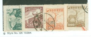 Korea #196-199 Used Single (Complete Set)