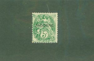 FRENCH ANDORRA 4 MH CV $2.10 BIN $1.00