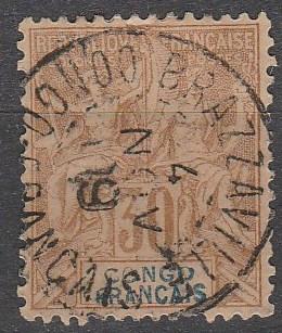 French Congo #29  F-VF Used  CV $24.00 (A14852)