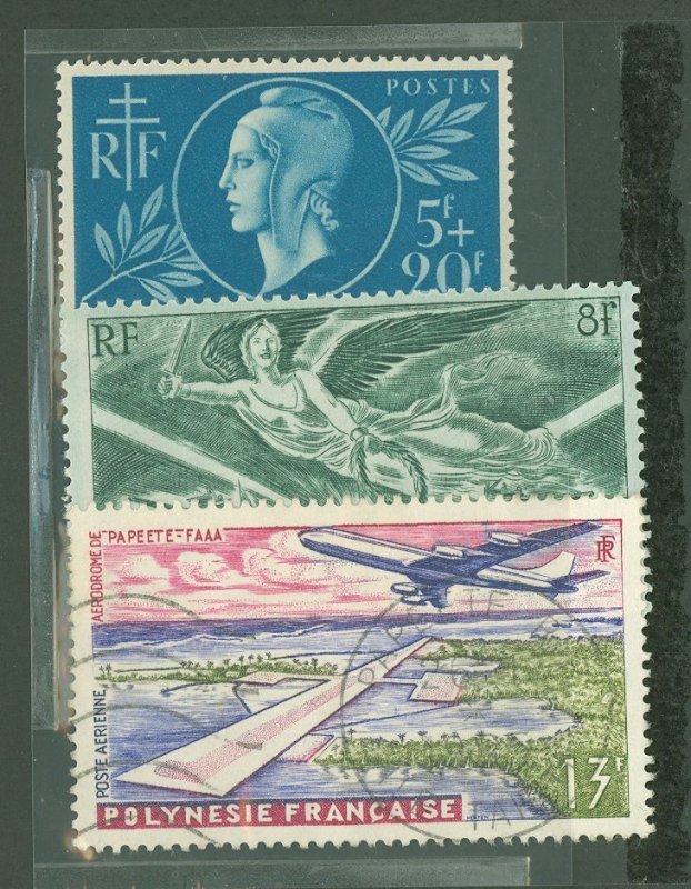 French Polynesia #B13/C10/C28  Single (Complete Set)