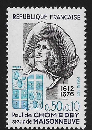 FRANCE, B455, MNH, PAUL DE CHOMEDEY 1612-1676