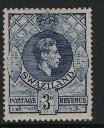 SWAZILAND, 31, HINGED, 1938, George VI