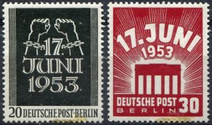 Berlin   SC.# 9N99-100  MNH**    Mi.# 110-1 MNH**