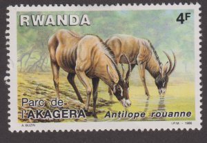 Rwanda 1262 Antelopes 1986