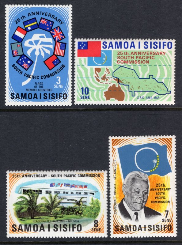 Samoa 361-364 MNH VF