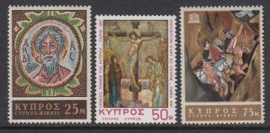 Cyprus 308-10 Anniversaries mnh