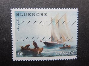 Canada # 3294 Ship Bluenose 100th Anniversary Nice stamps  {ca1596}