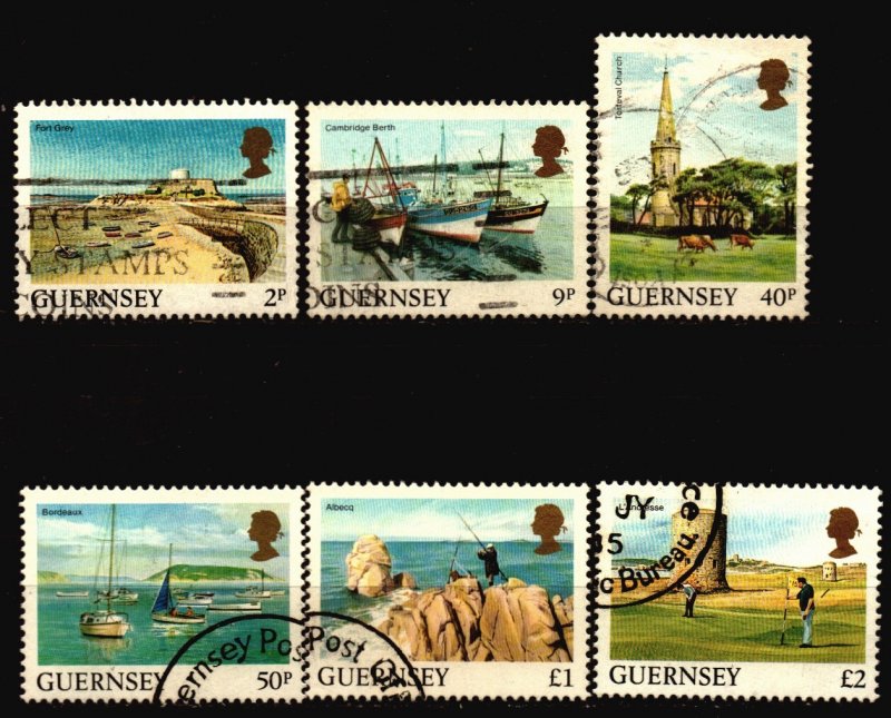 Guernsey Used Scott 299 - 302