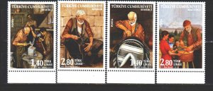 Turkey. 2015. 4203-6. Handicrafts of Turkey. MNH. 