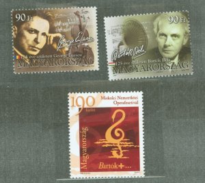 Hungary #3989-90/91  Single (Complete Set)