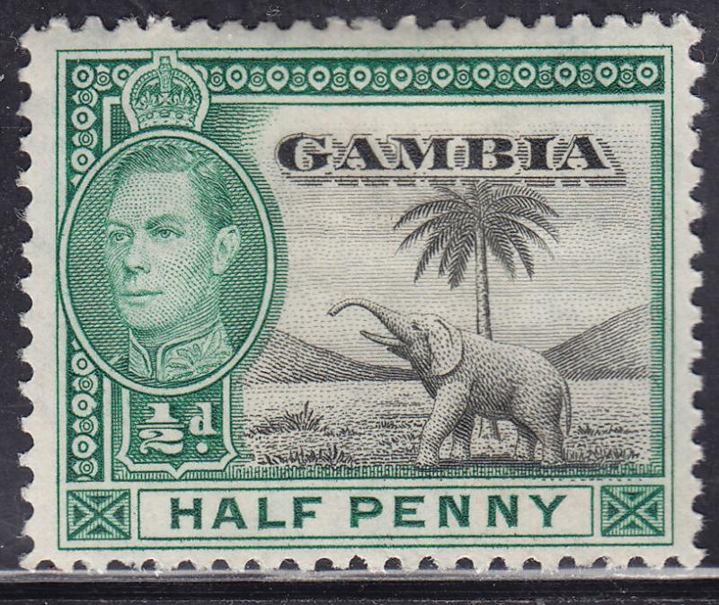 Gambia 132 King George VI 1938