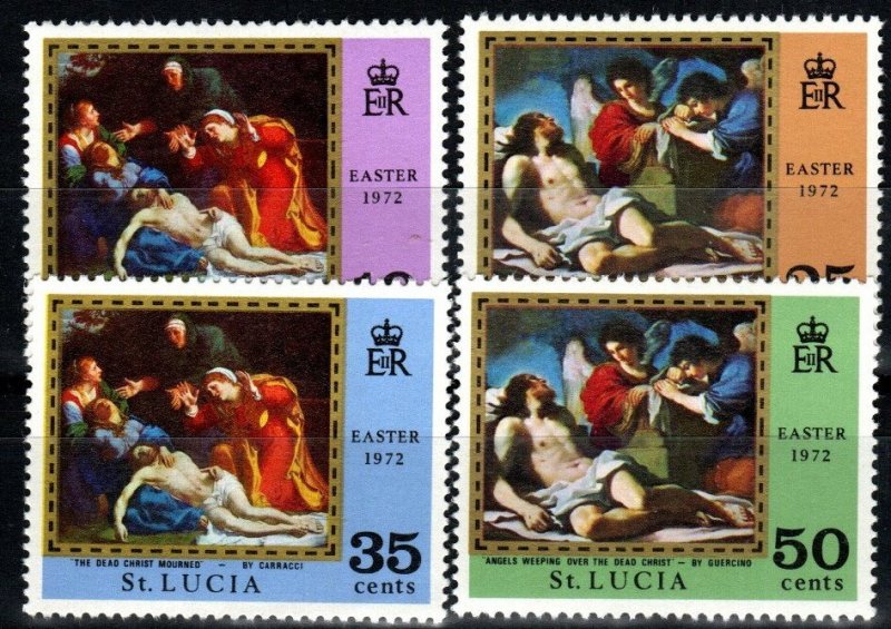 St Lucia #312-5 MNH