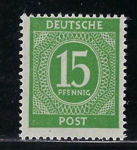 Germany AM Post Scott # 541, mint nh