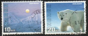 Norway Sc #1115-1116 Used