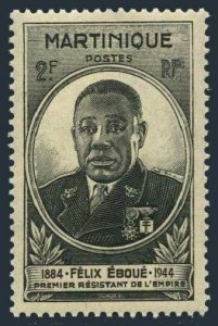 Martinique 196 block/4,MNH.Michel 203. Felix Eboue,1945.