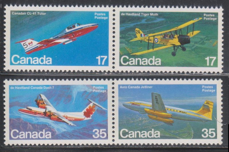 Canada, Aircraft (SC# 903-906) MNH SET