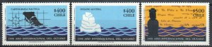 Chile Stamp 1252-1254  - Year of the Ocean