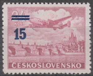 Czechoslovakia Scott #C34 1949 MH