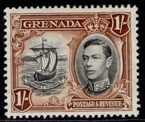 GRENADA GVI SG160a, 1s black & brown, M MINT.