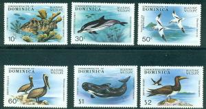 Dominica 1978 Wildlife SC 618-623 SG 660-665 MNH