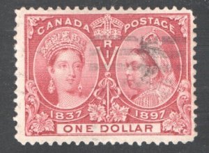 CANADA #61    F/VF,  Used,  Jubilee, CV $700.00    .....   1150055