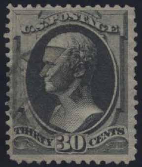 US Scott #154, Used with light cancel, FVF.  Cat $300