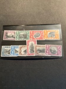 Stamps St Helena Scott #101-10 hinged