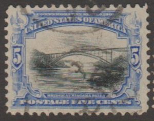 U.S. Scott #297 Pan-American Stamp - Used Single