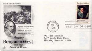 United States, First Day Cover, Art