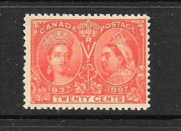 CANADA 1897  20c  QV  JUBILEE  MNH  Sc 59  SG 133