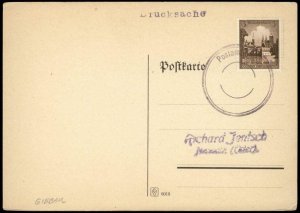 Germany Giebau Sudetenland Annexation Provisional Cover G67091