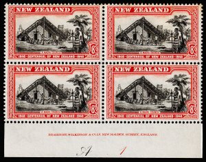 New Zealand Scott 239 Blk. of 4 (1940) Mint VLH/NH VF, CV $36.20+ M