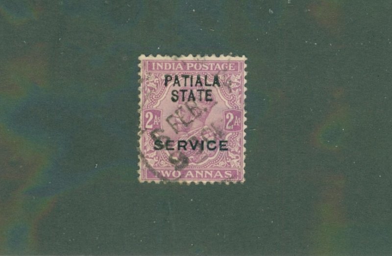 INDIA PATIALA STATE 32 USED BIN $1.10