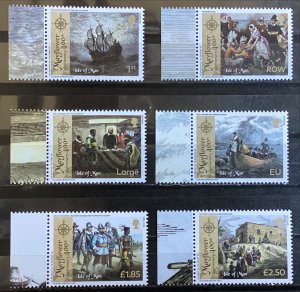 Man - Postfris/MNH - Complete set 400 years Mayflower 2020