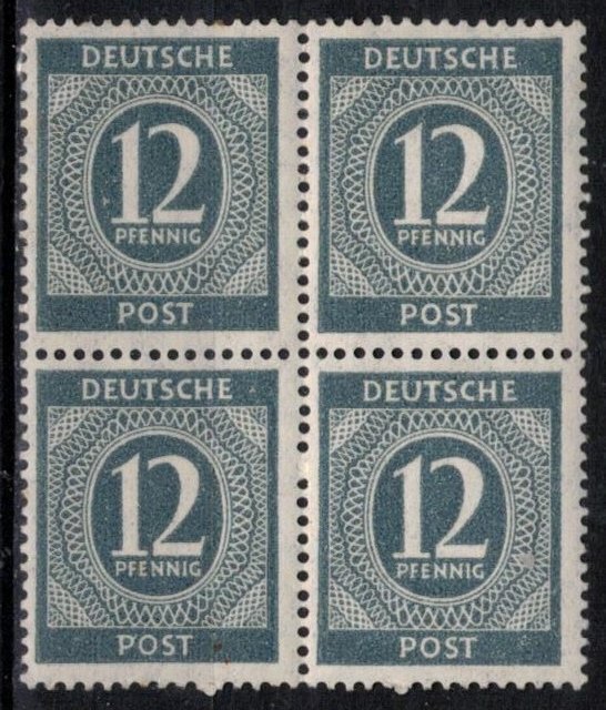 Germany - Allied Occupation - Scott 539 Block MNH (SP)