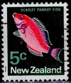New Zealand; 1970: Sc. # 444: Used Single Stamp