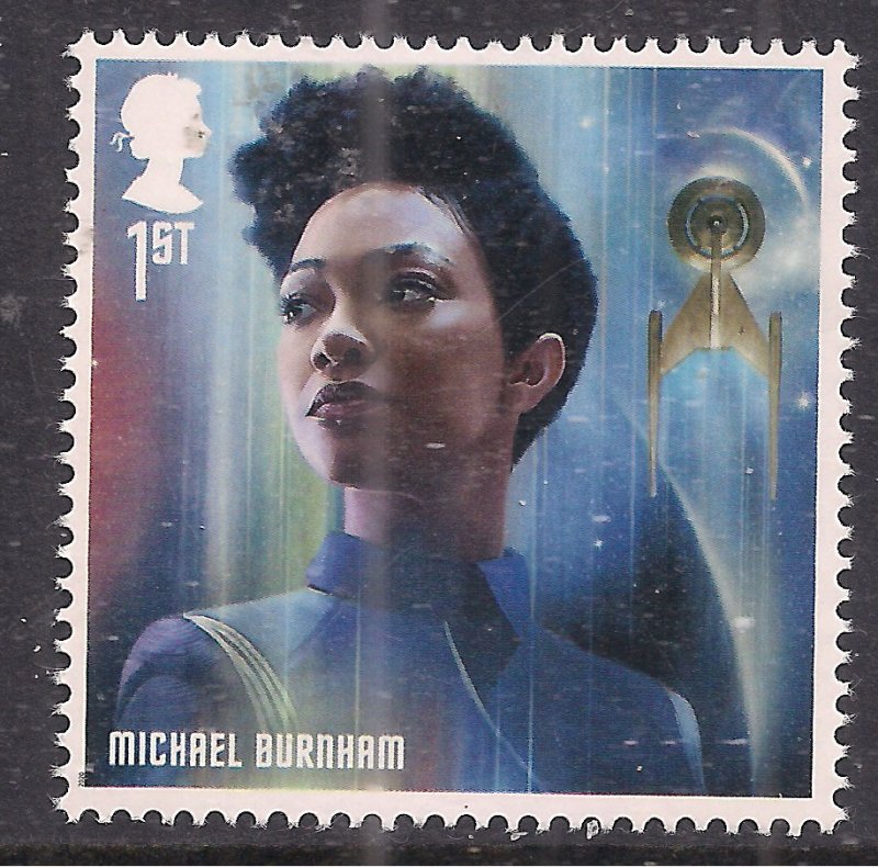 GB 2020 QE2 1st Star Trek Michael Burnham Umm SG 4453 ( 1353 )