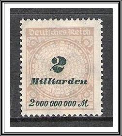 Germany #295 Numeral MHR