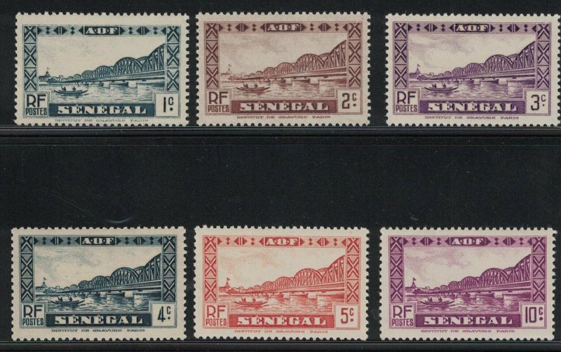 Senegal 142 - 147 -  Set Of 6. MNH. OG.   #02 SENE142s6