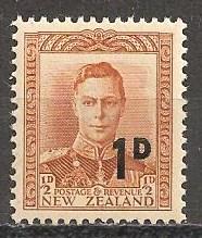 New Zealand #285 Mint Never Hinged F-VF  (ST055)  