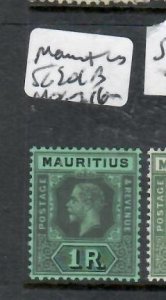 MAURITIUS  KGV   1R     SG 201B   MOG           P2606H