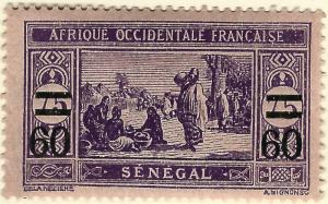 Senegal Sc #123 F-VF Mint OG hr French Colonies are Hot!