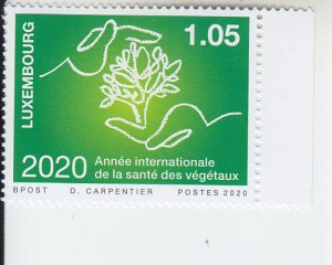 2020 Luxembourg Year of Plant Health (Scott 1535)  MNH