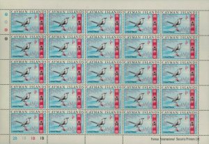 ZAYIX Cayman Islands 210 MNH sheet Marine Life - Braham Cattle Bird 030622SL24M