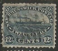 New Brunswick Scott #10 Stamp - Used Single